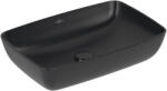 Villeroy & Boch Artis mosdótál 58x38.5 cm négyszögletes mosdótálak fekete 417258R7 (417258R7)