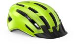 MET Downtown kerékpáros sisak, fényes fluo sárga 52-58 cm (S/M)
