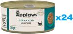 Applaws Cat Óceáni halak húslevesben 24x70 g