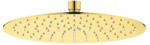Deante Trópusi zuhany, Deante Cascada fejzuhany, 250 mm, arany NAC_Z10K - mozaikkeramia