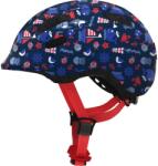 ABUS kerékpáros gyerek sisak Smiley 2.1, In-Mold, blue maritim, M