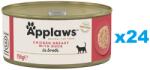 Applaws Cat Csirkemell kacsával húslevesben 24x156g