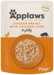 Applaws Cat Csirke és máj aszpikban 70 g