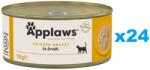 Applaws Cat Csirkemell húslevesben 24x156g
