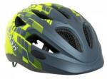 AUTHOR Fejvédő FLASH Inmold X8 LEDES gyerek bukósisak (171 szürke/neon sárga) (47-51mm)