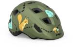MET Hooray gyermek kerékpáros sisak, matt zöld-erdős, 46-52 cm (XS)