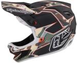 Troy Lee Designs Fejvédő D4 Composite Mips Matrix Camo Army Green XL