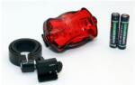 Spyral Villogó Hátsó Spyral City 5 Led 7 Funkció Elemekkel