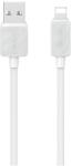 USAMS KY sorozatú adatkábel US-SJ689 2.4A USB-A - Lightning 1m fehér