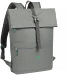 RIVACASE 5567 Gremio Eco Rolltop 15L backpack 15, 6" Grey 5567 GREY (5567 GREY) - iway