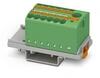 Phoenix Contact Elosztóblokk PTFIX 6/12X2, 5 GN, 0, 14-4mm2, zöld, rugós, 3273096 (3273096)