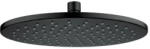 Deante Trópusi zuhany, Deante Cascada fejzuhany, kerek, 250 mm, fekete NAC_N91K