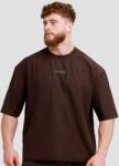 GymBeam Unstoppable Овърсайз тениска Brown XL