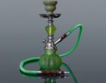 Padonio Hookah kisméretű Arab vízipipa - 1 csöves - zöld (DM-5-5350)