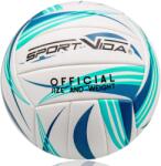 Sportvida Strandröplabda, Size 5, edzéshez, fehér/kék-zöld, PVC (SV-SE0104)
