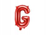 Party Deco Fólia lufi ''g'' betű, Size 35cm, piros