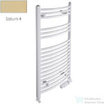 Radeco ADAMO AD3-400/L 870x450 törölközőszárítós radiátor, SATURN 4 (metál bézs) színben (Radeco_ADAMO_AD3_400_L_SATURN4)