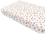  Baby Shop pamut, gumis lepedő 70*140 cm - rózsaszín kacsa