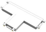 MasterLED T" csatlakozó mágneses sínlámpa rendszerhez 48V MasterLED (LEDM 488)