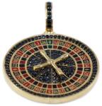 Ékszershop Zománcos- köves rulett arany medál (1332424)