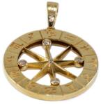 Ékszershop Köves horoszkóp arany medál (1332425)