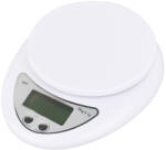 MRG Cantar Electronic de Bucatarie MRG MB05, 5 kg, Portabil, Digital, PCS, Display LCD Functie tara, , Alb Cantare de bucatarie