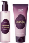 Eqqualberry - Purple Rice Cleansing Duo - Dupla arclemosó szett