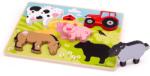 Bigjigs Toys In ograda BJ326 Puzzle