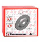 Zimmermann Szellőző Féktárcsa, jobb hátsó, BMW 5 6-hoz