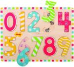 Bigjigs Toys Cifrele de la 0 la 9 BJ756 Puzzle