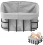 Hendi Kenyértartó kosár, szürke zsák, négyzet alakú, Hendi (8711369427149)