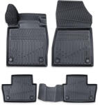 Nissan J&J Autóipar Gumiszőnyegek, Nissan Juke, 2020-tól, 4db, fekete, TPE anyag