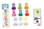  Angol Nyelvű Bélyegzők Gyerekeknek, 6 Darabos Készlet