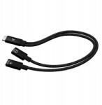 i-tec Usb-c Audio/Data Power Delivery elosztó kábel 100W (C31DUALSPLITTERCBLPD)