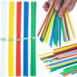 Rosfix Műanyag hegesztő kötőanyag készlet, 50db, PP, PVC, színes (LHD3-09RO)