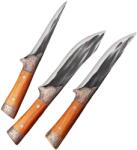HARAHU Set de cuțite de bucătărie DE-33023 - Maro KP33023