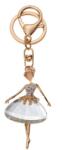 Clayre & Eef Fém kulcstartó, balerinával