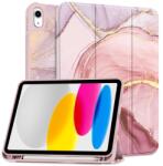 Tech-Protect SmartCase Pencil tartóval iPad 11 A16 (2025) / iPad 10(2022) tok (márvány)