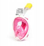 Be-active Búvár- és sznorkelmaszk, kameratartóval, AntiFog, DryTop rendszer (Maska do snorkelingu (1 rurka) S/M)