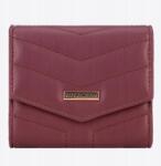 WITTCHEN Young női steppelt pénztárca, ökobőr, bordó, 10x11.5x3cm (99-1Y-516-3)
