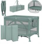 Lionelo Laura Green Sage (lekkie, materac, kompaktowe, boki z siatki)