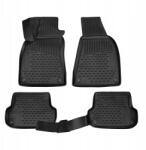 J&J Automotive Gumi szőnyegek, emelt peremmel, Audi A4 (B6), 4 db