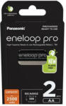 Panasonic Tölthető elem, AA ceruza, 2x2500 mAh Ni-MH, PANASONIC "Eneloop Pro (ELAKU15) - onlinepapirbolt