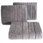 Eurofirany Törölköző, 50×90cm, ezüst, 100% pamut (330393)