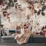 Consalnet Vintage hangulatú virágmintás fotótapéta 350x250cm