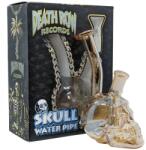 Death Row Records Bong sticla Skull Bubbler Electro gold 14cm (USA)