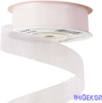  Organza szalag 20mm x 20m - Fehér