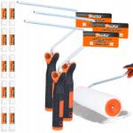 Polax 10x Festőhenger, 25cm, gyapjú, olajfesték, emulzió, fogantyú, 8mm (B030103176)