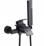 PDS Csaptelep Kád, vízesés hatás, fekete matt, kerámia fej (BWCZM)