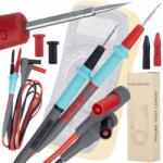 Rosfix Mérőkábelek, 1000V/20A, szilikon szigetelés, hegyes csap (ZL3X-2E88)